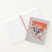 True  Supergirl Flying Graphic Notitieboek (Binnen)