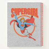 True  Supergirl Flying Graphic Notitieboek (Achterkant)