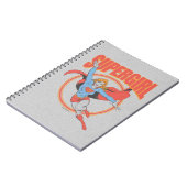 True  Supergirl Flying Graphic Notitieboek (Linkerzijde)