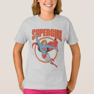 True  Supergirl Flying Graphic T-shirt