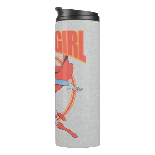 True  Supergirl Flying Graphic Thermosbeker (Geroteerd rechts)