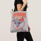 True  Supergirl Flying Graphic Tote Bag (Dichtbij)