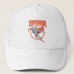 True Supergirl Flying Graphic Trucker Pet