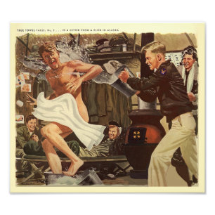 True Towel Tales No. 2 van 6 Foto Print Afdruk