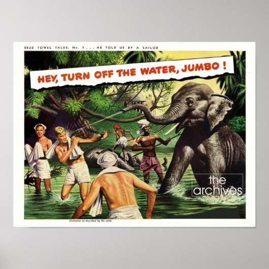 True Towel Tales No. 5 van 6 Poster (Voorkant)