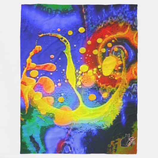 True Transcendental Fleece Deken (Voorkant)