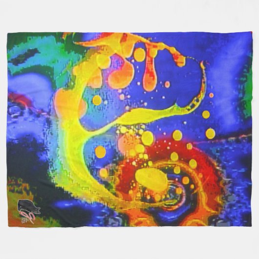 True Transcendental Fleece Deken (Voorkant (Horizontaal))