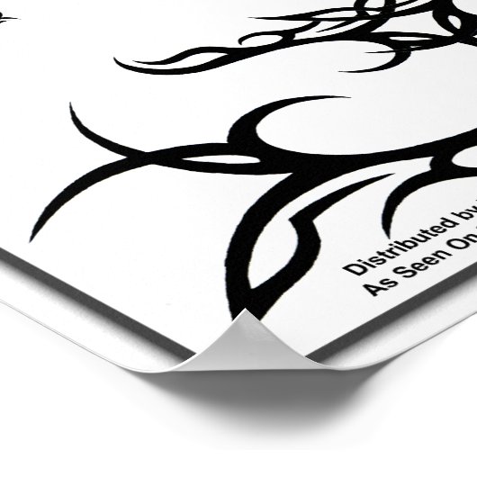 True Tribal Tattoo Flash sheet-Z06 Poster (Hoek)