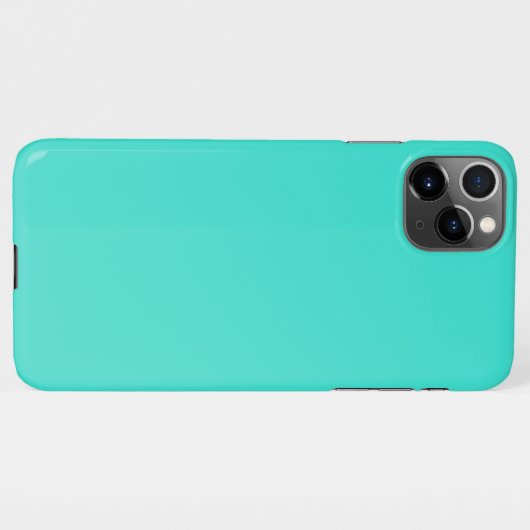 True Turquoise iPhone Hoesje (Achterkant horizontaal)