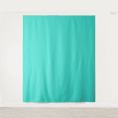 True Turquoise Wandkleed (Voorkant)