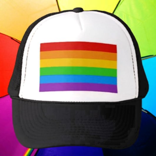 TrueColors: Regenboogvlag Trucker Pet