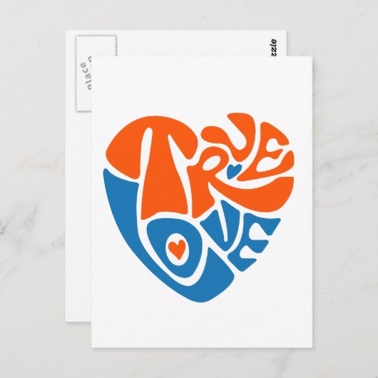 truelove briefkaart (Voorkant / Achterkant)