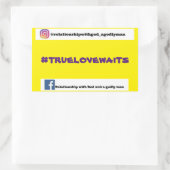 #truelovewaits sticker (Tas)