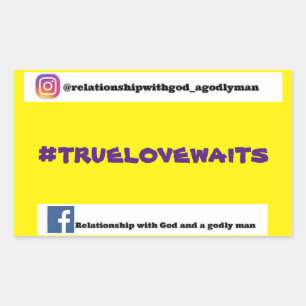 #truelovewaits sticker