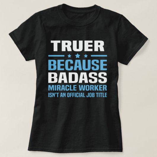 Truer T-shirt (Design voorkant)