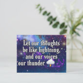 Truer Words Briefkaart (Staand voorkant)