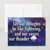 Truer Words Briefkaart (Voorkant / Achterkant)