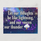 Truer Words Briefkaart (Voorkant)