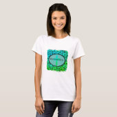 "#truestory" kruis luipaardprint hart t-shirt (Voorkant volledig)