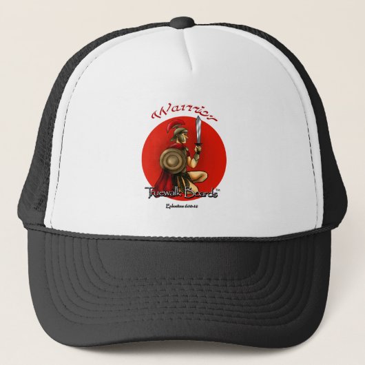 TRUEWALKBOARDS WARRIOR TRUCKER HAT PET (Voorkant)