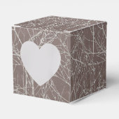 Truffel 'boom' gunst box. bedankdoosjes (Voorkant Zijde)