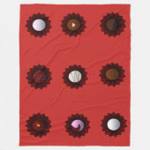 Truffel Fleece Deken (Voorkant)