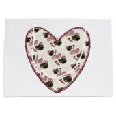 Truffel Hart Groot Cadeauzakje (Voorkant)