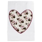 Truffel Hart Medium Cadeauzakje (Achterkant)
