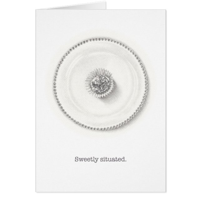 Truffel op een bord potlood afbeelding (Voorkant)