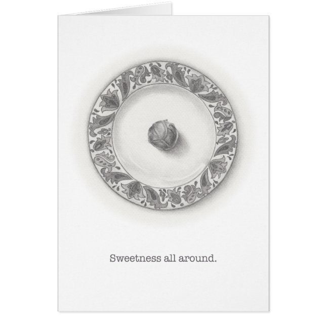 Truffel op een bord potlood afbeelding (Voorkant)