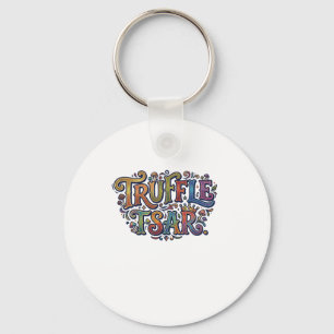 Truffel Tsar – Grappig Gourmet Eten Pun T-Shirt Sleutelhanger