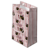 Truffelstrepen Klein Cadeauzakje (Achterkant Gekanteld)