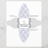 Truffle Box Party Favor box. Geboortedag of -bruil Flyer (Voorkant)