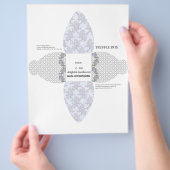 Truffle Box Party Favor box. Geboortedag of -bruil Flyer (Hand)