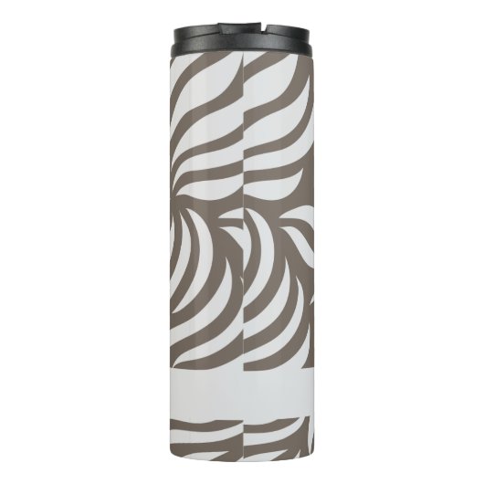 Truffle Modern Chic Simple Personalized Travel Mug Thermosbeker (Achterkant)