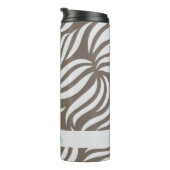 Truffle Modern Chic Simple Personalized Travel Mug Thermosbeker (Geroteerd rechts)