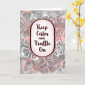 Truffle On – Encouragement Chocolate Collection Kaart (Gele Bloem)