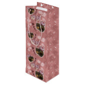 Truffle- Sprinkles Wijn Cadeautas (Achterkant Gekanteld)