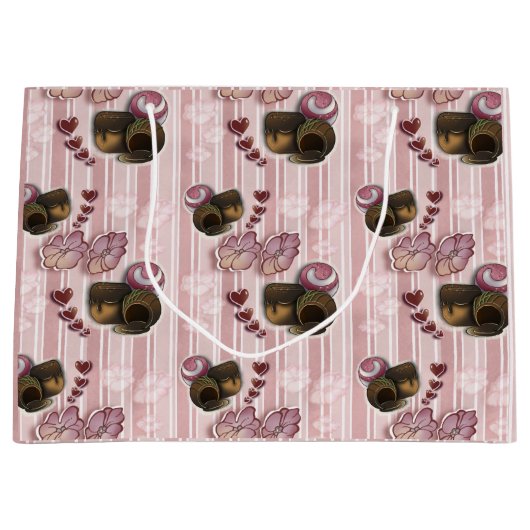 Truffle- Stripes Groot Cadeauzakje (Voorkant)