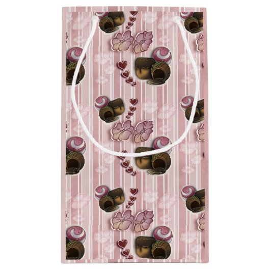 Truffle- Stripes Klein Cadeauzakje (Achterkant)