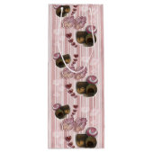 Truffle- Stripes Wijn Cadeautas (Achterkant)