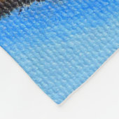 Truffle the Guinea Pig Painting Fleece Deken (Hoek)