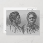 Truganina, de laatste Tasmaanse vrouw Briefkaart (Voorkant / Achterkant)