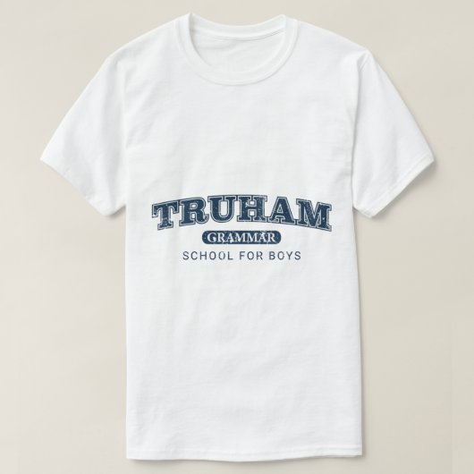 Truham Grammar School, Hoofd stopper N T-shirt (Design voorkant)