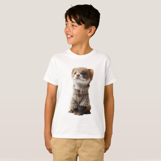 Trui fret kind t-shirt (Voorkant volledig)