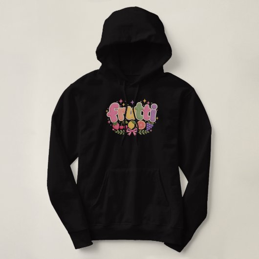 trui frutti hoodie (Design voorkant)