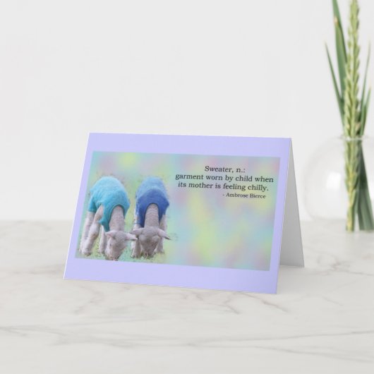 Trui gedefinieerd kaart (Voorkant)