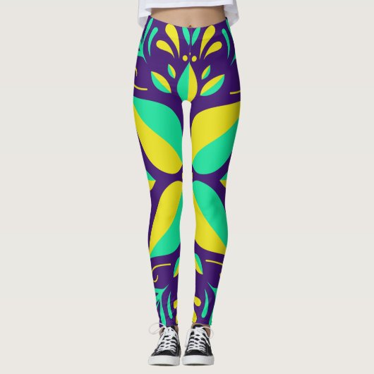 Trui gevoerde leggings (Voorkant)
