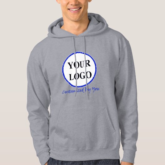 Trui met bedrijfslogo hoodie (Voorkant)