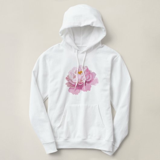 trui met bloemen hoodie (Design voorkant)